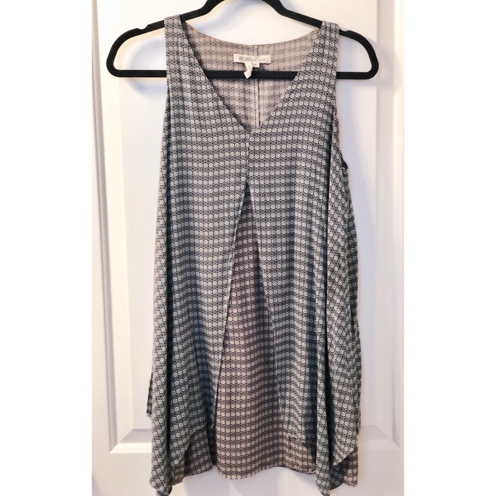 BCBG Generation Sleeveless Draped Dress